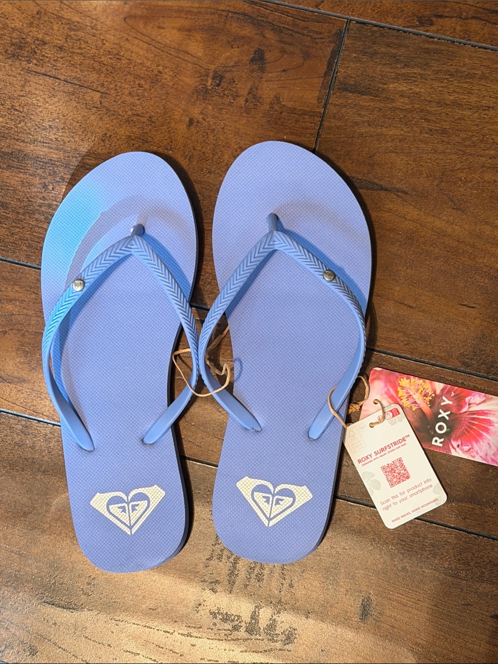 Roxy Blue Flip Flops